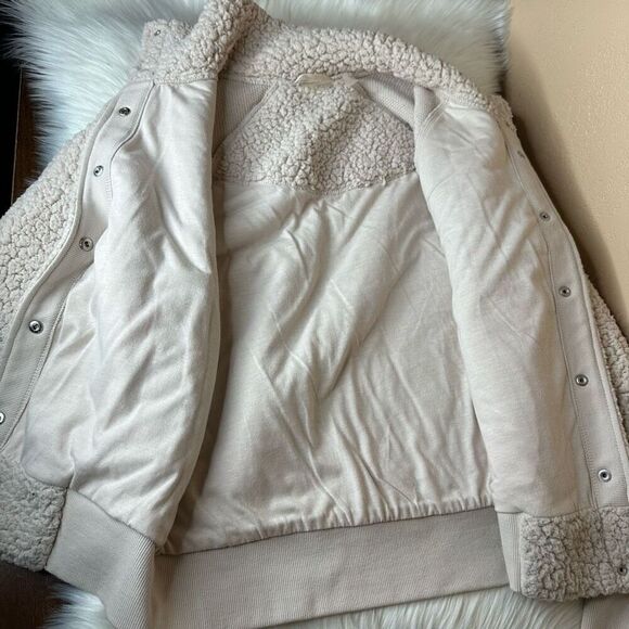 Zella Cozy Up Bomber Jacket Size Medium - Picture 6 of 11